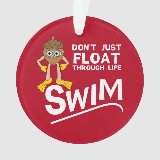 Adorno Nadar a través de la vida (Anverso)