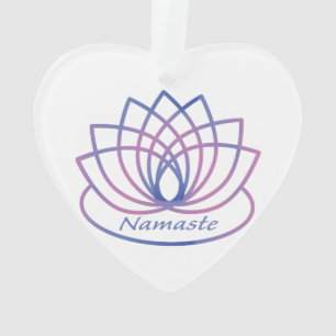 Adorno Namaste Purple and Pink Lotus Flower