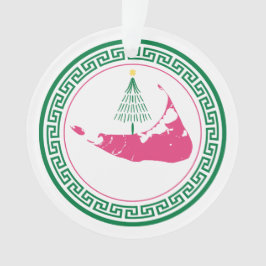 Adorno Nantucket Christmas Stroll Ornament w Tree