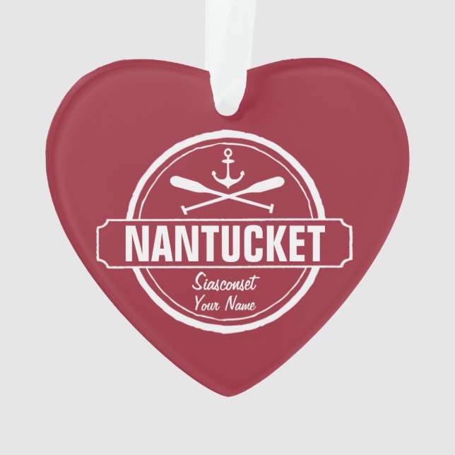 Adorno Nantucket, MAMÁES personalizó el ancla conocida,