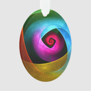 Adorno Naranja azul Patrón de arte de resumen moderno ros