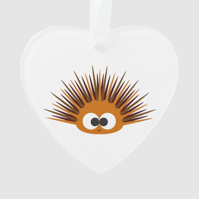 Adorno Naranja Cute Urchin (Reverso)