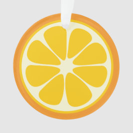 Adorno Naranja de zumo dulce de cítricos tropicales