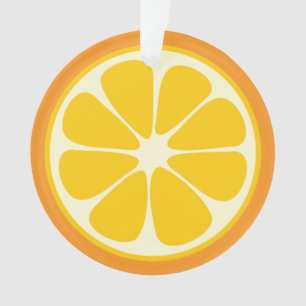 Adorno Naranja de zumo dulce de cítricos tropicales