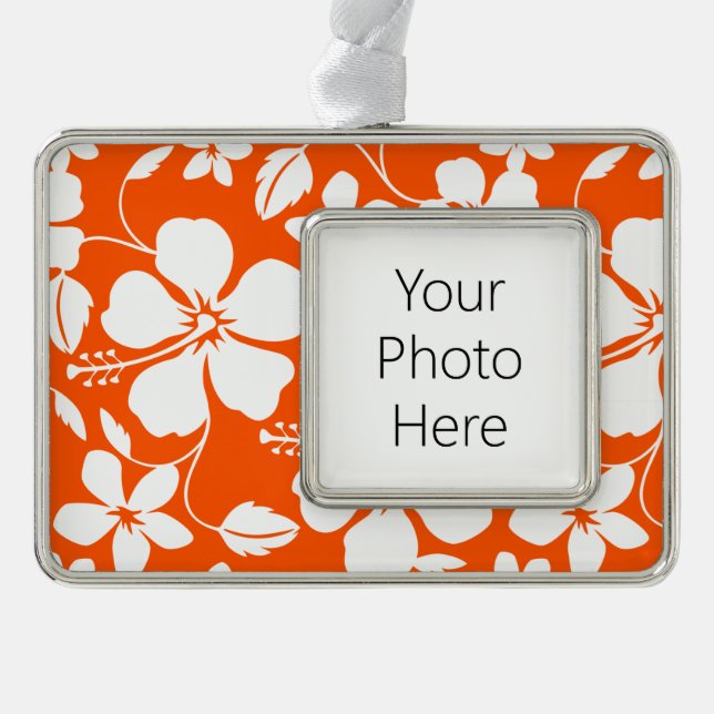 Adorno Naranja HAWAIAN HULA (HIBISCUS) (Anverso)