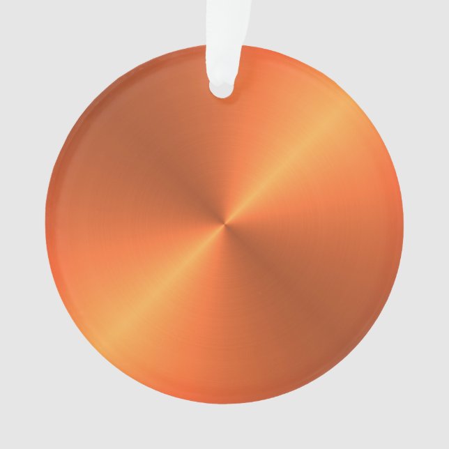 Adorno Naranja Rust Shine (Anverso)