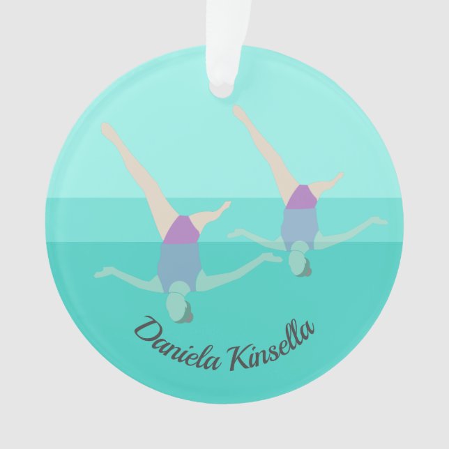 Adorno Natación artística (Anverso)