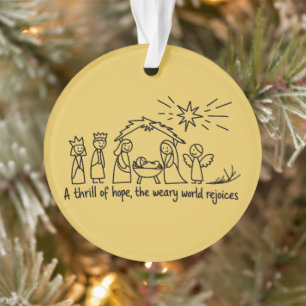 Adorno Natividad Navidad Familia Cristiana Combinación 