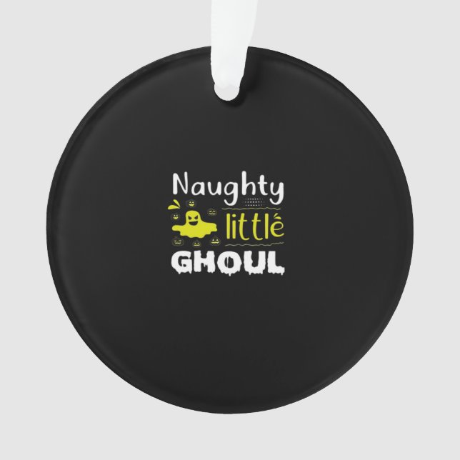 Adorno Naughty Little Ghoul (Anverso)
