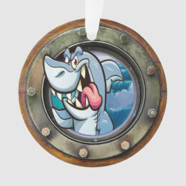 Adorno Nautical Porthole Shark