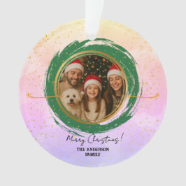 Adorno Navidad colorida y personalizada