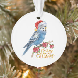 Adorno Navidad de periquito