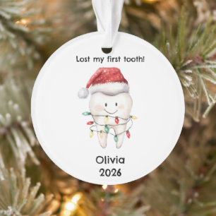 Adorno Navidad Personalizada Perdí Mi Primer Diente