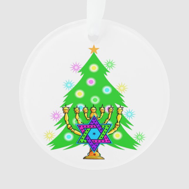 Adorno Navidad y Jánuca (Anverso)