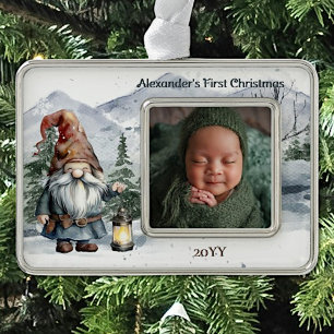 Adorno Navidades acuáticos de invierno Gnome Foto para be