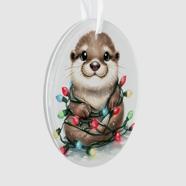 Adorno Navidades Adorables Otter (Anverso)