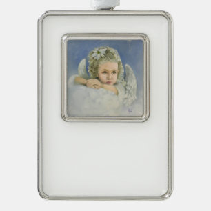 Adorno Navidades Angel Framed