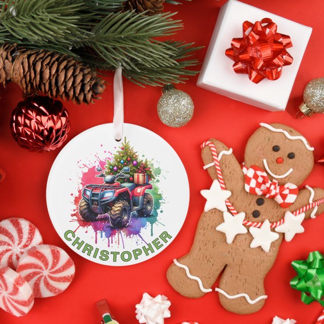 Adorno Navidades ATV Nombre personalizado (Subido por el creador)