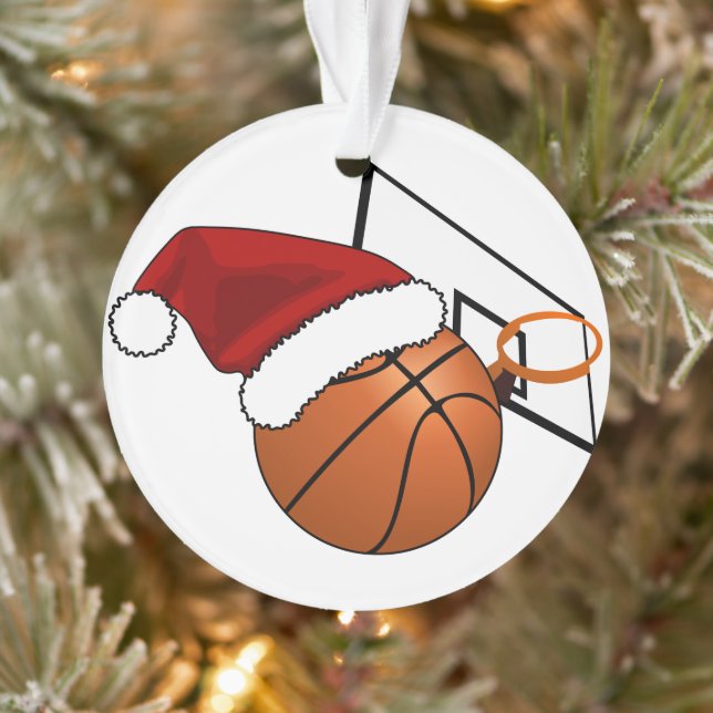 Adorno Navidades Baloncesto y Hoop (Árbol)
