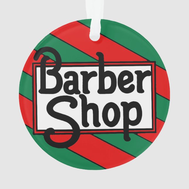 Adorno Navidades Barbershop (Reverso)
