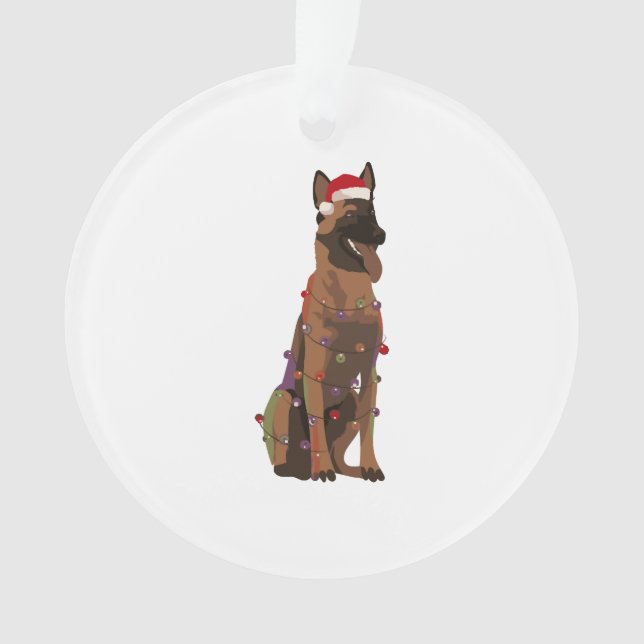 Adorno Navidades belgas malineses iluminan a amante de pe (Anverso)