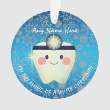 Navidades blancos de dientes felices