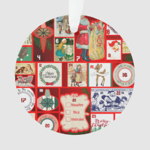 Adorno Navidades bloquean cuadrados de Ilustracion