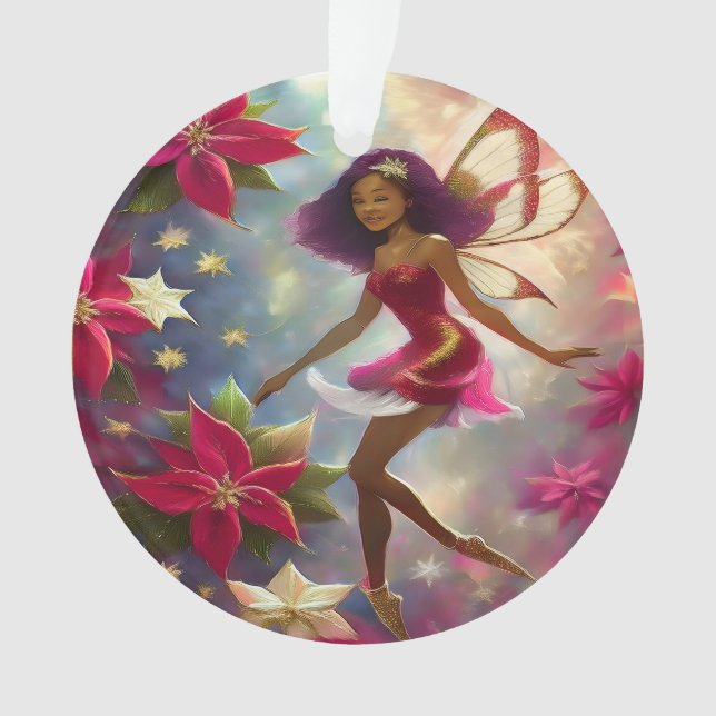 Adorno Navidades Colección de hadas Plum Tint Pelo Natura (Anverso)