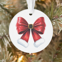 Adorno Navidades Coquette Bow