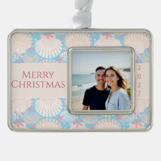 Adorno Navidades costeros Seashell Starfish Photo