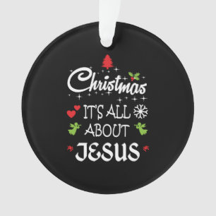 Adorno Navidades cristianos - Todo se trata de la camiset
