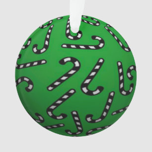 Adorno navidades de 3D Candy Canes