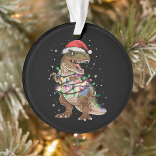 Adorno Navidades de árbol T-rex de dinosaurios Sweater Xm