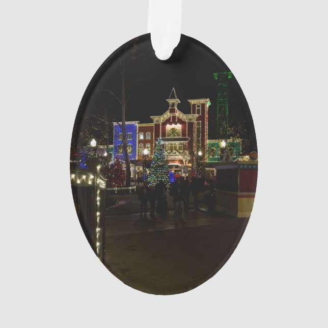 Adorno Navidades de aterrizaje de bomberos (Reverso)