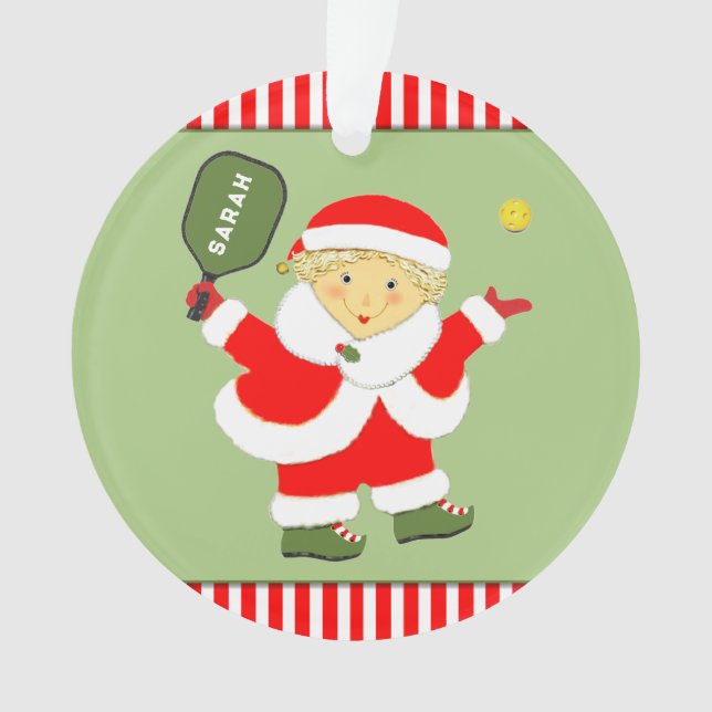 Adorno Navidades de baloncesto lindo Keepsake (Anverso)