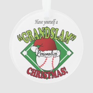 Adorno Navidades de béisbol de Grand Slam ⚾