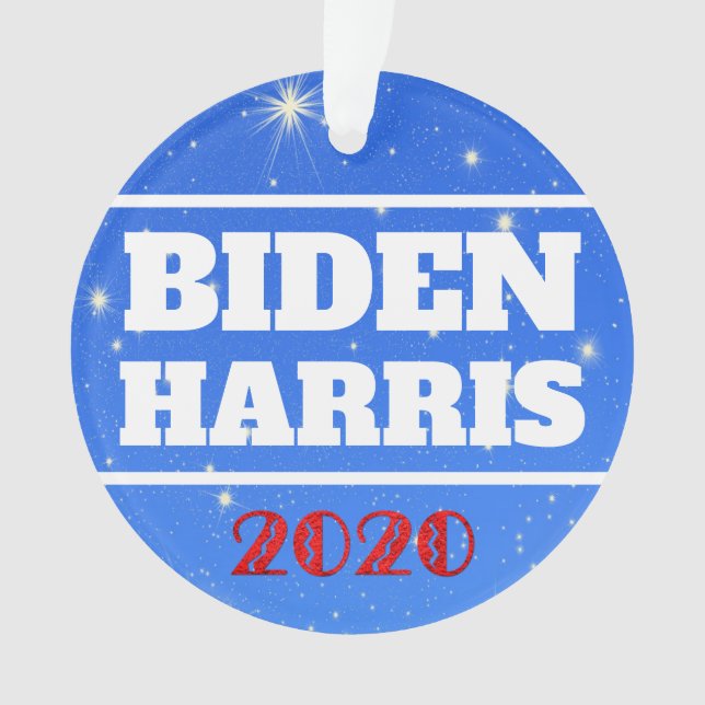 Adorno Navidades de Biden Harris 2020 Keepsake (Anverso)
