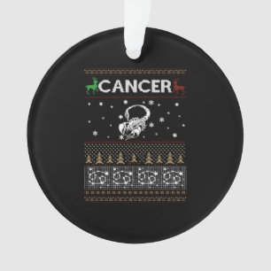 Adorno Navidades de cáncer suéter feo