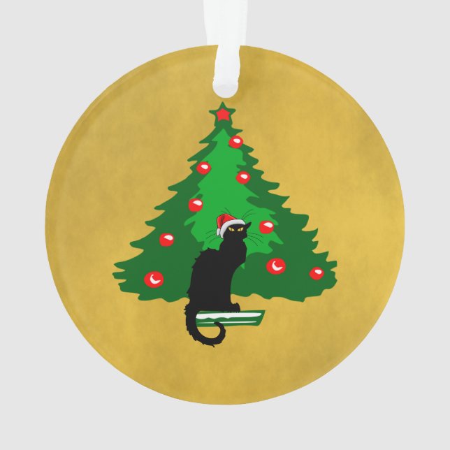 Adorno Navidades de Chat Noir (Reverso)
