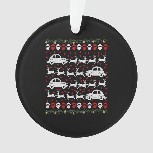 Adorno Navidades de coches (Anverso)