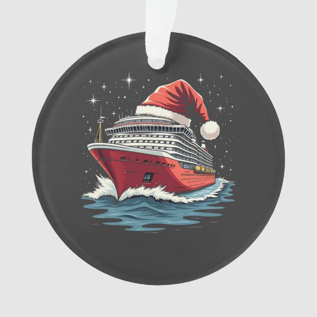 Adorno Navidades de crucero para familias con  de juego (Anverso)