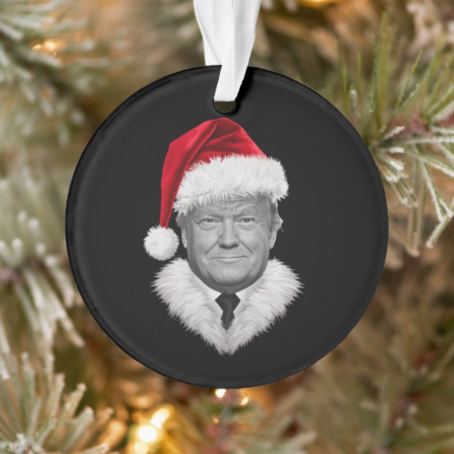 Adorno Navidades de Donald Trump curioso regalo de Santa  (Árbol)