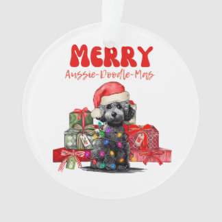 Adorno Navidades de Doodle de Australia - Merry Aussie-Do
