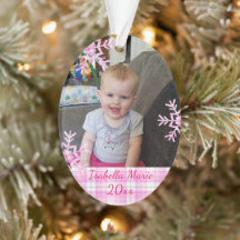 Navidades de foto de niños personalizados Keepsake