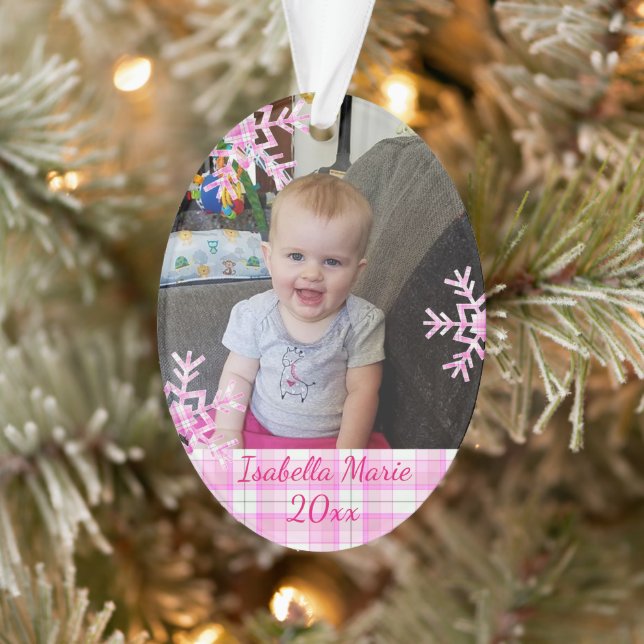 Adorno Navidades de foto de niños personalizados Keepsake (Árbol)