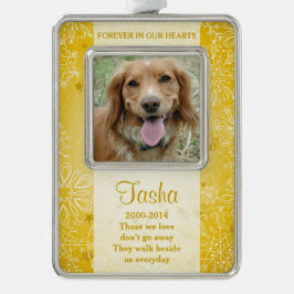 Adorno Navidades de fotografía conmemorativos del mascota