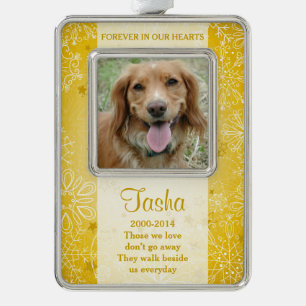 Adorno Navidades de fotografía conmemorativos del mascota