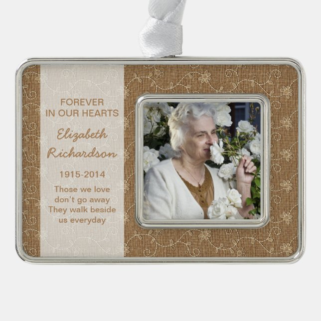 Adorno Navidades de fotografía conmemorativos navideños r (Anverso)