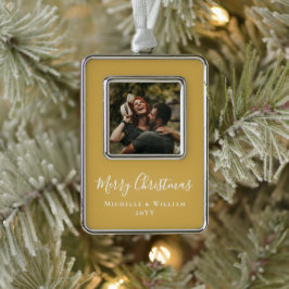 Adorno Navidades de fotografía minimalistas modernos con