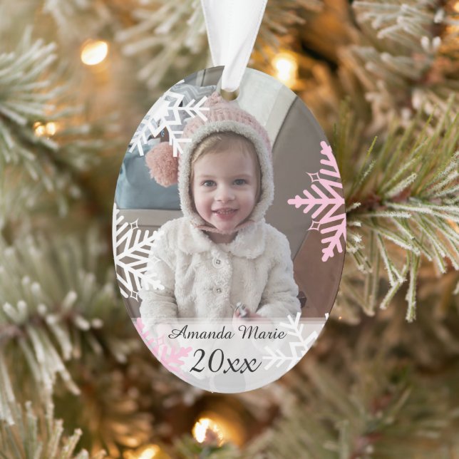 Adorno Navidades de fotos de niños personalizados Keepsak (Árbol)